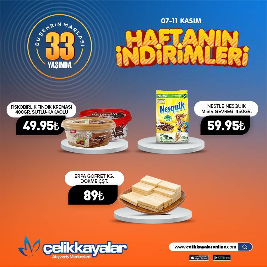 Konya’nın zincir marketinde büyük Kasım indirimi 17